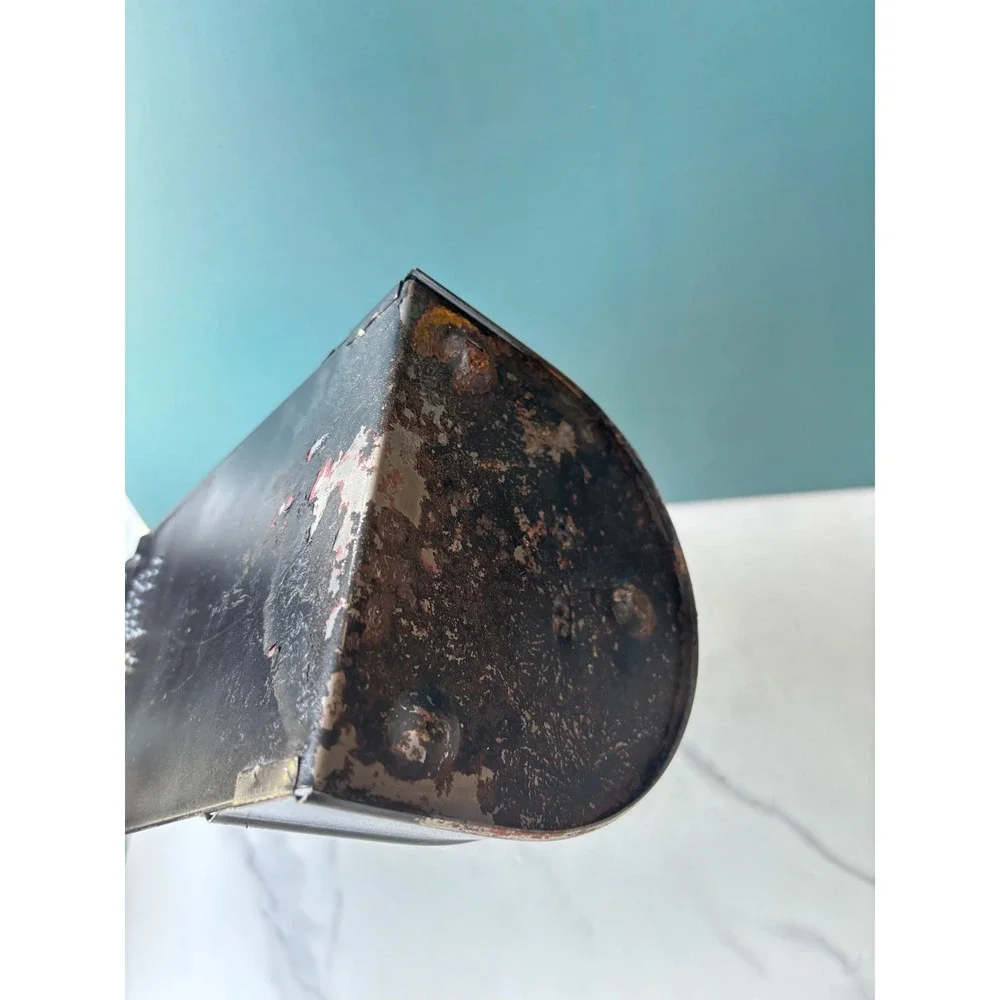 Vintage Punched Tin Wall Sconce Heart Taper Candle Holder Primitive Farmhouse